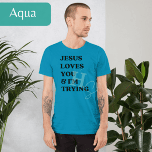 Jesus Loves You Adult Tee