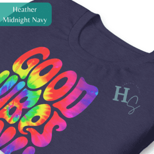 Tie Dye Good Vibes Only Tee