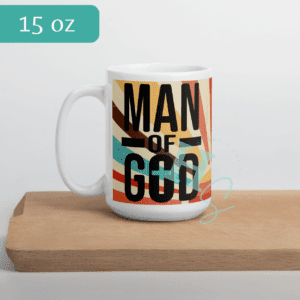 Man Of God Vintage Sunbeams Mug