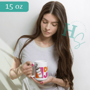 Dunkie Junkie White Glossy Mug