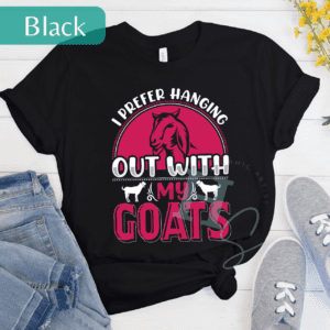 Hanging Out With My Goats Graphic Tee