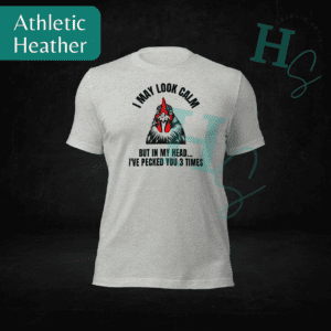 Pecked You Three Times Unisex Graphic Tee