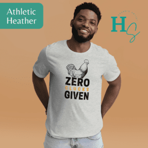 zero clucks given chicken graphic tee honeypegs clothing graphic artist high quality unisex adult tee chicken lover gift