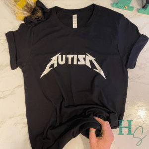 autism styled graphic tee honeypegs graphic artist ecommerce store graphic shirts autism awareness cool styled shirt gift. Autism tallica styled shirt. grunge cool shirt gift autism brother gift autism sibling cool apparel. autism cool apparel. honeypegs graphic artist custom apparels printing store