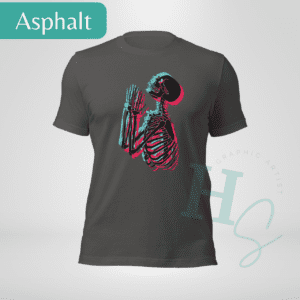 Whacked Praying Skeleton Unisex T-shirt