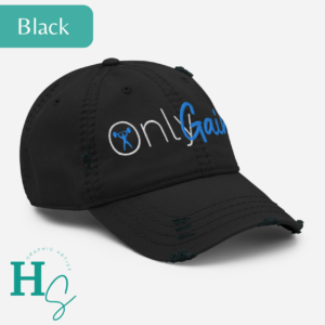 Only Gains Distressed Dad Hat