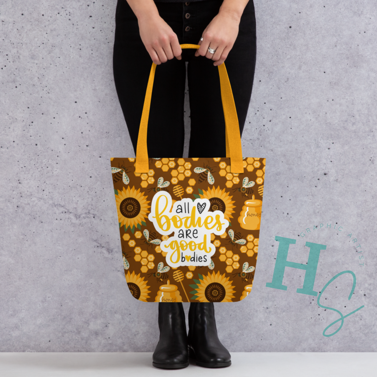 All Bee Bodies Tote bag – Honeypegs