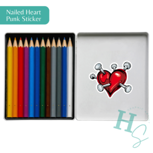 red nailed punk heart sticker honeypegs online store punk merch grunge nails heart ruby red heart punk red and black heart sticker punk gothic stickers gothic gifts grunge nails sticker grunge heart sticker red beating bloody heart sticker punk red heart sticker punk love sticker grunge style punk sticker nailed heart vinyl sticker gift gothic bloody heart sticker gift goth lover gifts made in us shipped in the us stickers honeypegs small business