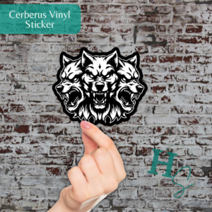 Cerberus Dog Vinyl Sticker