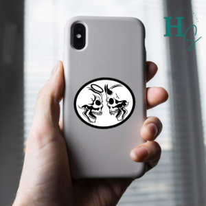 Good Vs Evil Bubble-Free Sticker