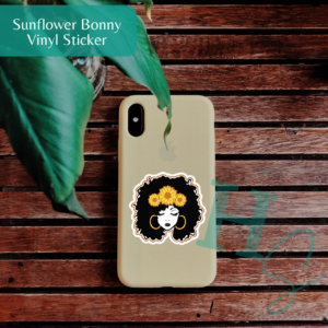 Sunflower Bonny Vinyl Sticker