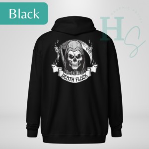 Deathflock Unisex Adult Zippy Hoodie