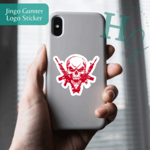 Jingo Gunner Logo Vinyl Sticker