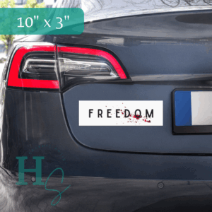 CK Freedom Fighter Car Magnet