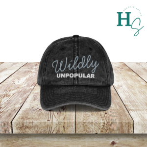 Wildly Unpopular Vintage Cotton Twill Cap