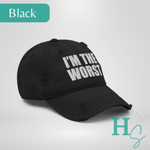 I'm The Worst Distressed Dad Hat